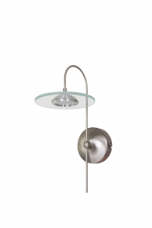 LED lampen ROUNDY moderne wandlamp Staal by Steinhauer 7707ST